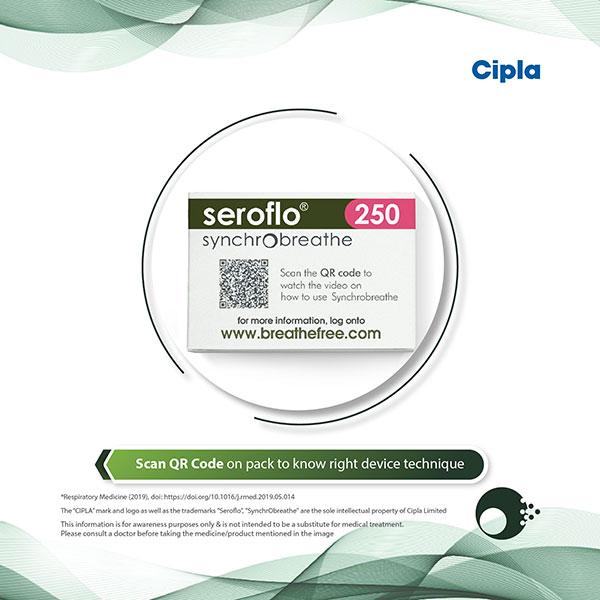 Seroflo 250 Synchrobreathe Inhaler 120Mdi