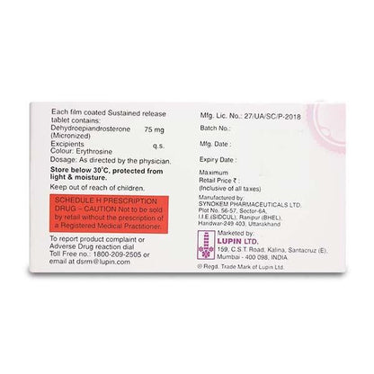 Richova SR 75mg Tablet 7'S - Global Surgicals