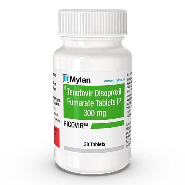 Ricovir 300mg Tablet 30'S - Global Surgicals