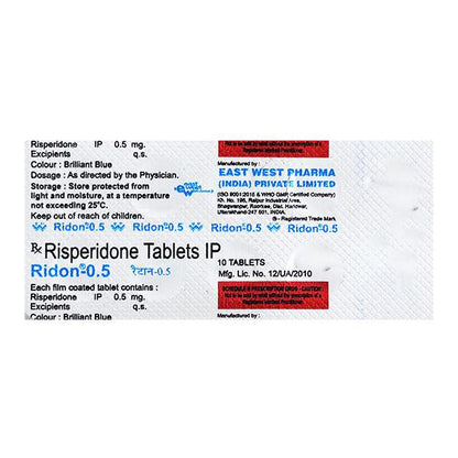 Ridon 0.5mg Tablet 10'S - Global Surgicals