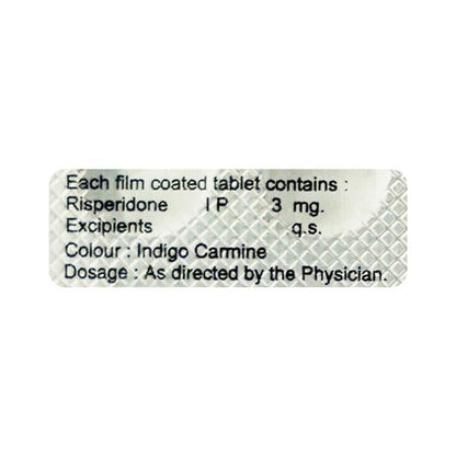 Ridon 3mg Tablet 10'S - Global Surgicals