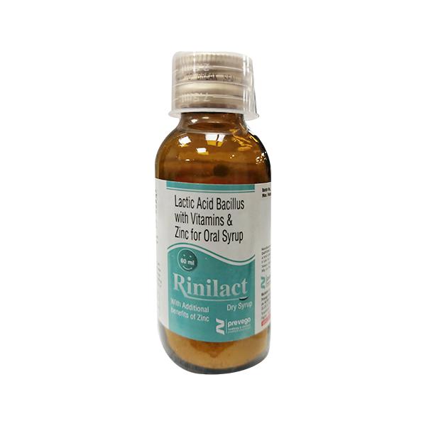 RINILACT Dry Syrup 60ml - Global Surgicals