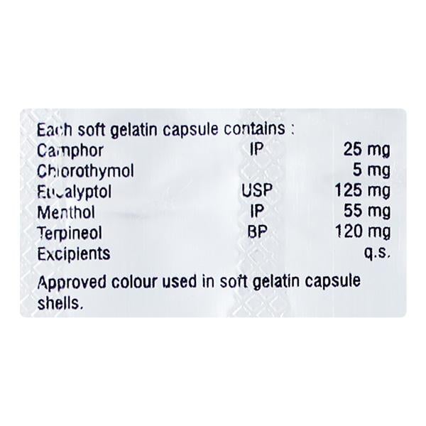 RINOLIFE INHALANT Capsule 10's - Global Surgicals
