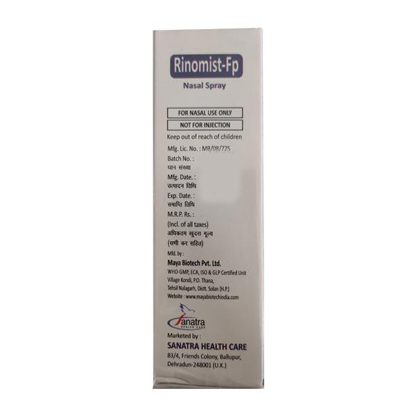 RINOMIST FP Nasal Spray 100md - Global Surgicals