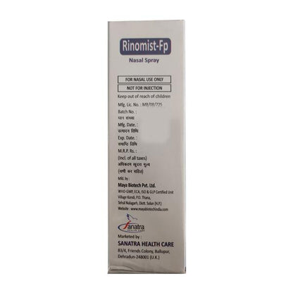 RINOMIST FP Nasal Spray 100md - Global Surgicals