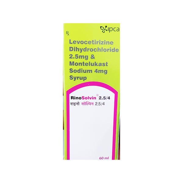 RINOSOLVIN 2.5/4 Syrup 60ml - Global Surgicals