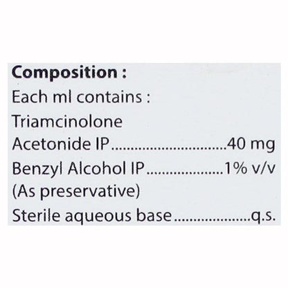 RIOCORT 40mg Injection 1ml - Global Surgicals