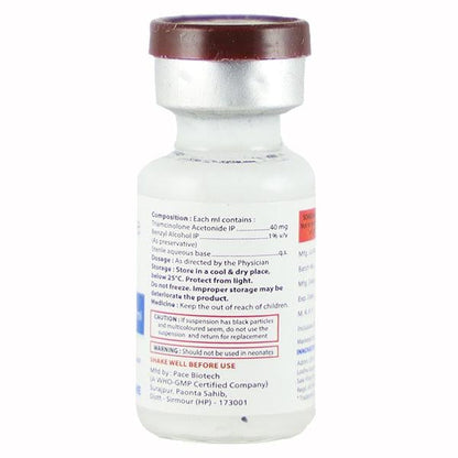 RIOCORT 40mg Injection 1ml - Global Surgicals