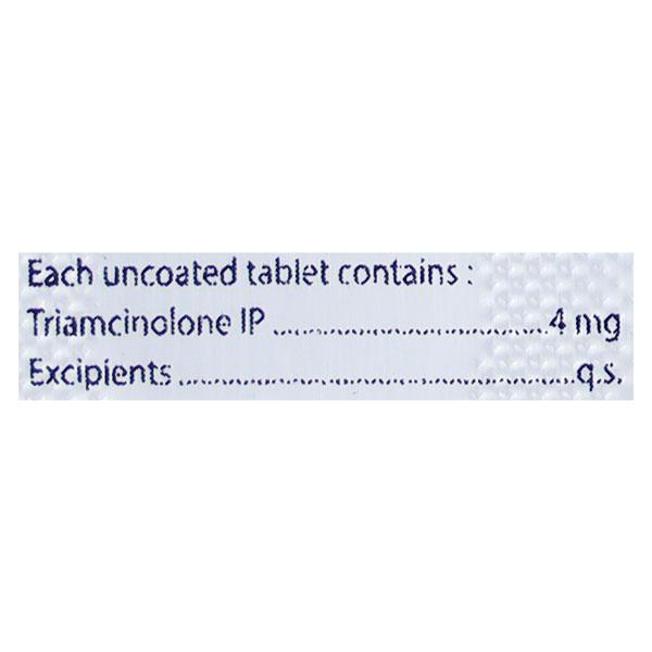 RIOCORT 4mg Tablet 10's - Global Surgicals
