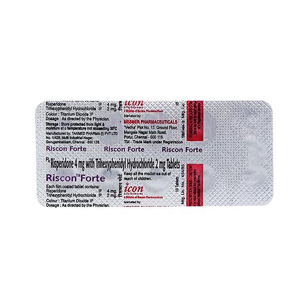 Riscon Forte Tablet 10'S - Global Surgicals