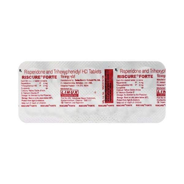 Riscure Forte Tablet 10'S - Global Surgicals