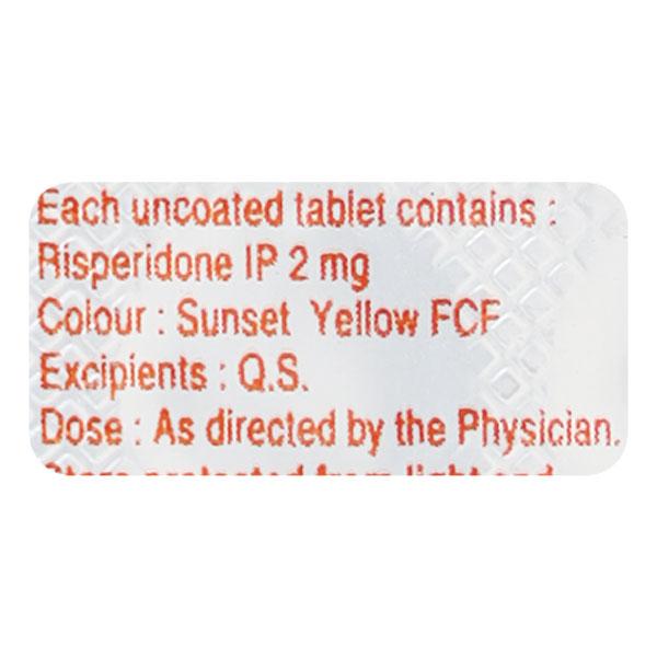Risdone 2mg Tablet 10'S - Global Surgicals