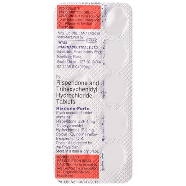 Risdone Forte Tablet 10'S - Global Surgicals