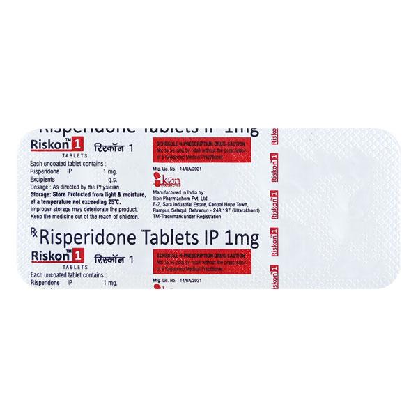 RISKON 1 Tablet 10's - Global Surgicals