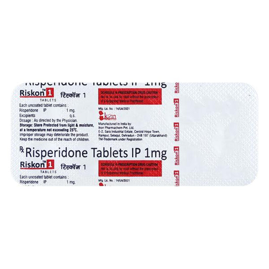 RISKON 1 Tablet 10's - Global Surgicals