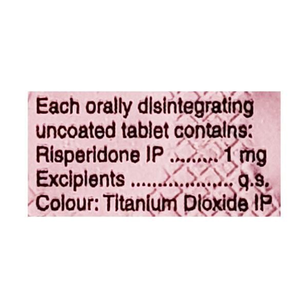 Risnia MD 1mg Tablet 10'S - Global Surgicals