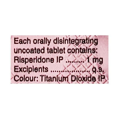 Risnia MD 1mg Tablet 10'S - Global Surgicals