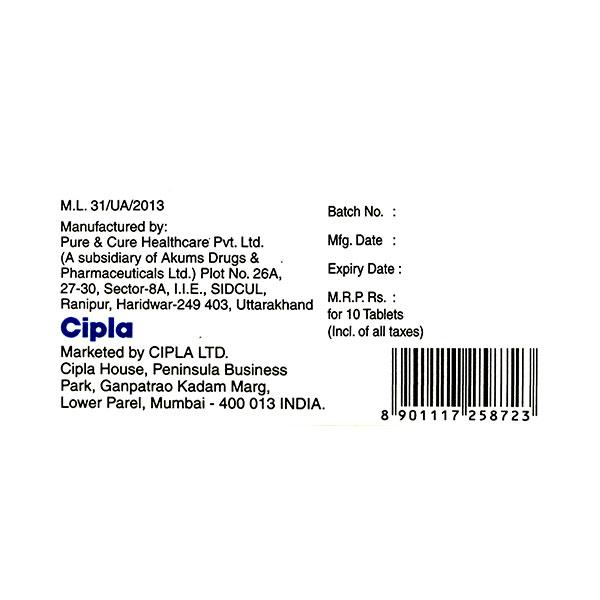 Risnia Plus Tablet 10'S - Global Surgicals