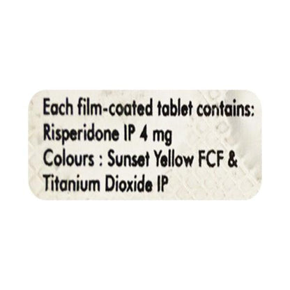 Rispond 4mg Tablet 10'S - Global Surgicals