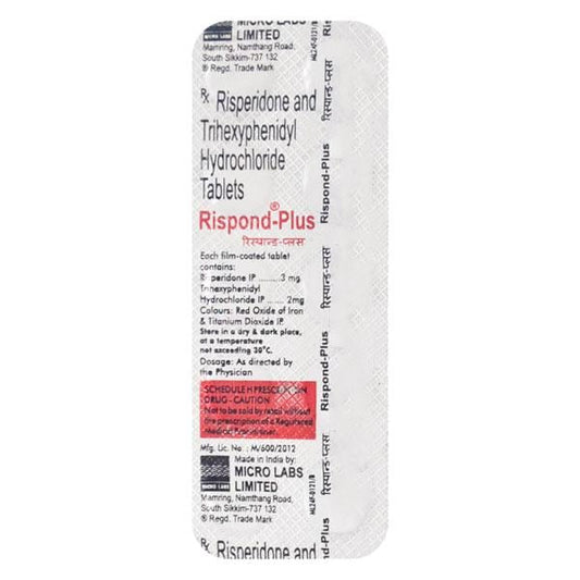 Rispond Plus Tablet 10'S - Global Surgicals