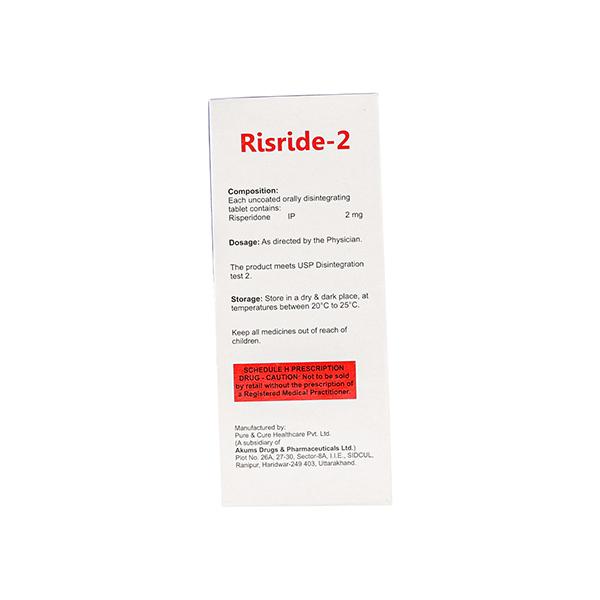 RISRIDE 2 Tablet 10's - Global Surgicals