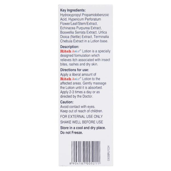 RITCH JUNIOR ANTI ITCH Lotion 30ml - Global Surgicals