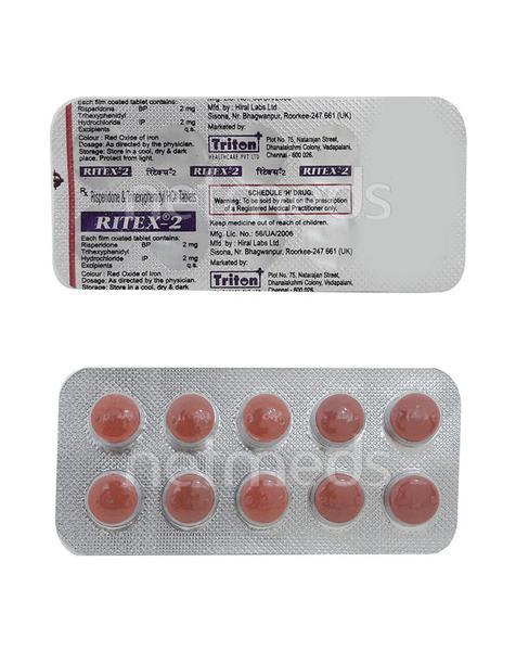 Ritex 2mg Tablet 10'S - Global Surgicals