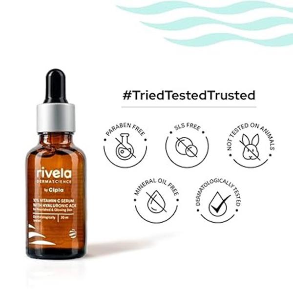 RIVELA 10% VITAMIN C Serum 30ml - Global Surgicals