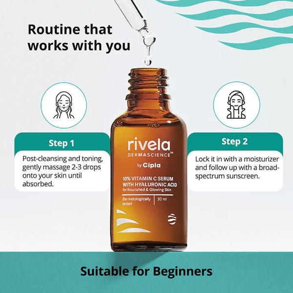 RIVELA 10% VITAMIN C Serum 30ml - Global Surgicals