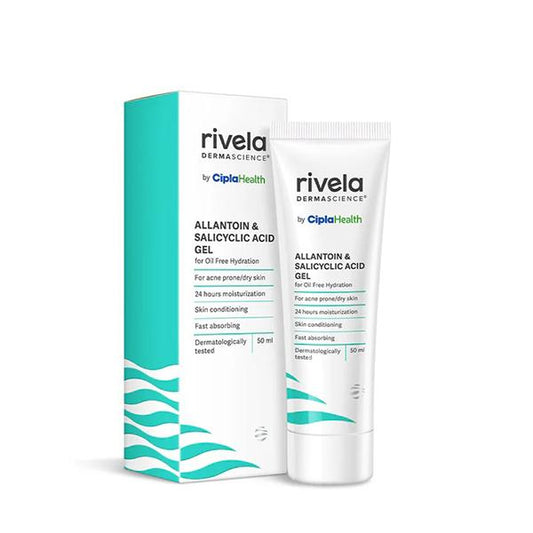 RIVELA ALLANTOIN & SALICYLIC ACID Gel 50ml - Global Surgicals