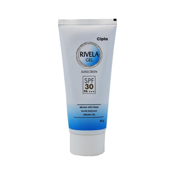 Rivela SPF 30+ PA+++ Sunscreen Gel 60gm - Global Surgicals