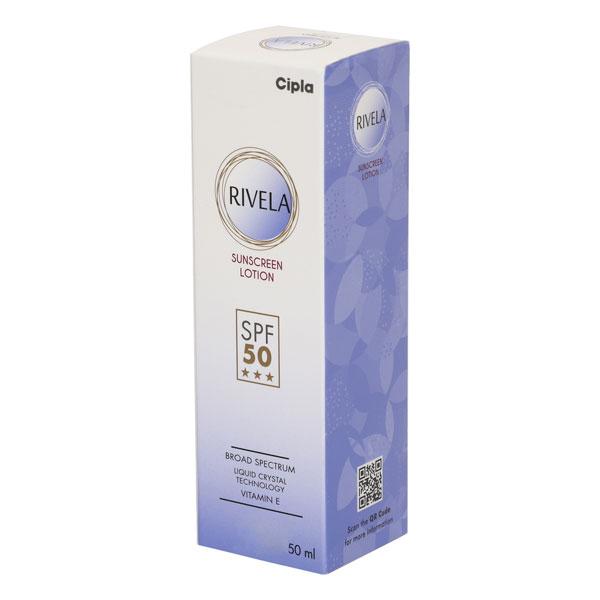 Rivela SPF 50 Sunscreen Lotion 50ml - Global Surgicals