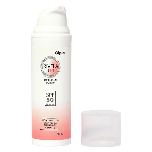 Rivela Tint SPF 50 Sunscreen Lotion 50ml - Global Surgicals