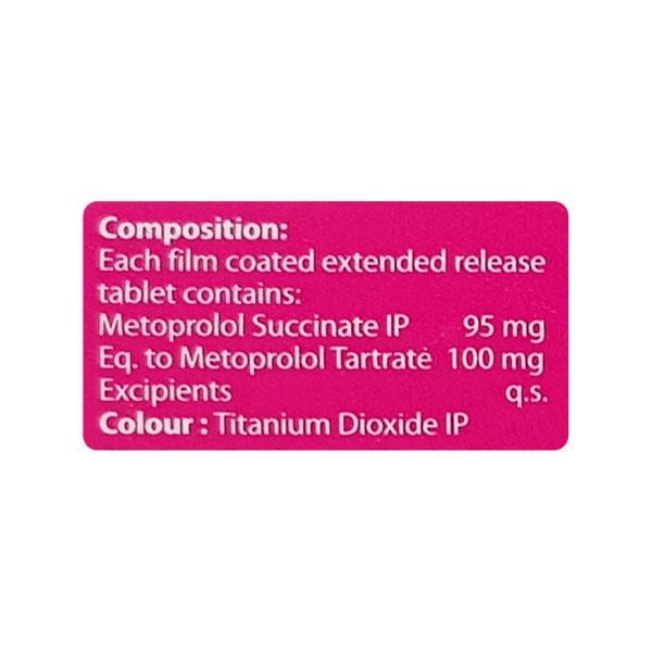 METOROLOL XL 100 Tablet 10's