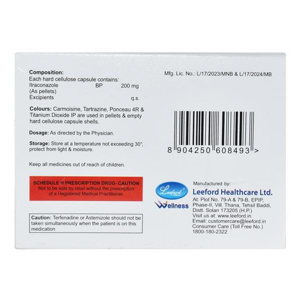 ITROMED 200 Capsule 10's