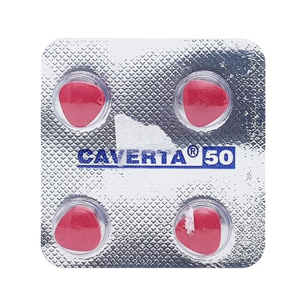 Caverta 50mg Tablet 4'S