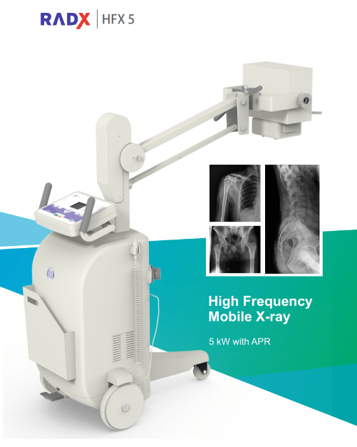 RMS X - Ray Machine 100MA HF Mobile X - ray - Global Surgicals