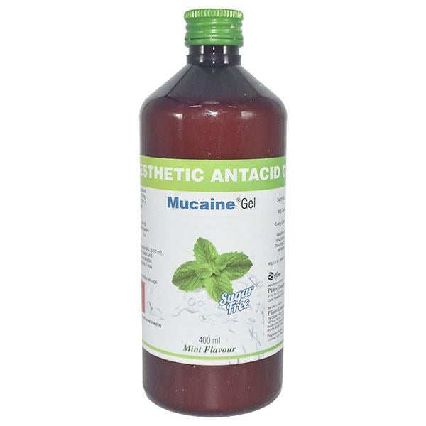 Mucaine Sugar Free Mint Flavour Gel(Oral) 200ml