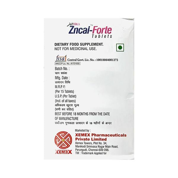 ZNCAL FORTE Tablet 15's