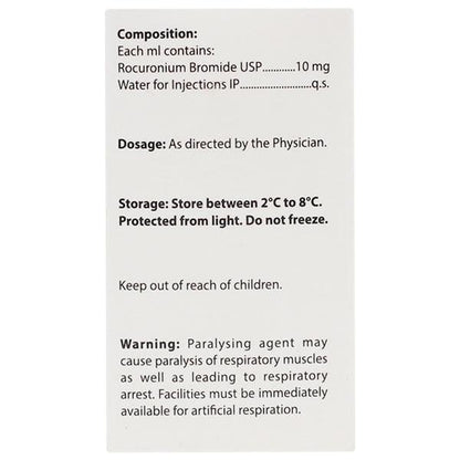 ROCPURE Injection 5ml - Global Surgicals