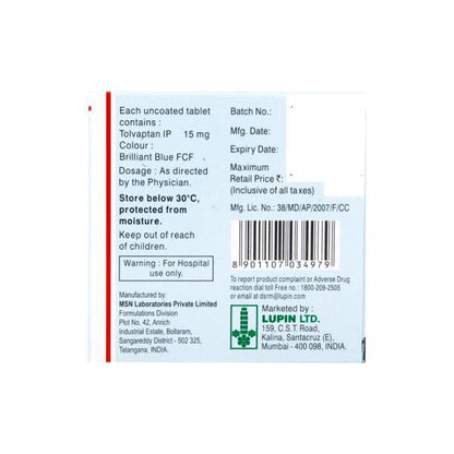 Resodim 15mg Tablet 4'S