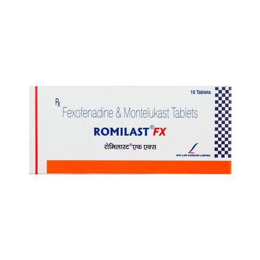 Romilast FX Tablet 10'S - Global Surgicals