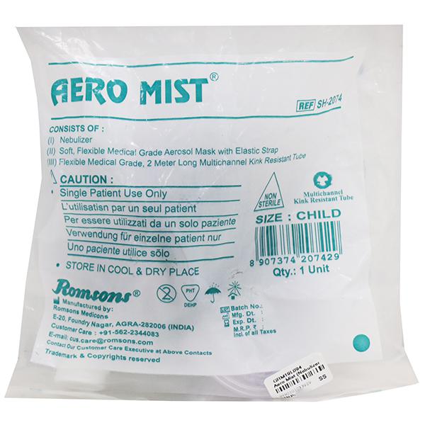 Romsons Aero Mist Nebulizer Mask - Global Surgicals