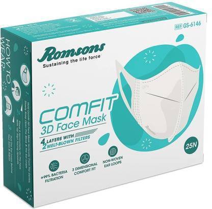 Romsons Comfit 3D Face Mask - Global Surgicals
