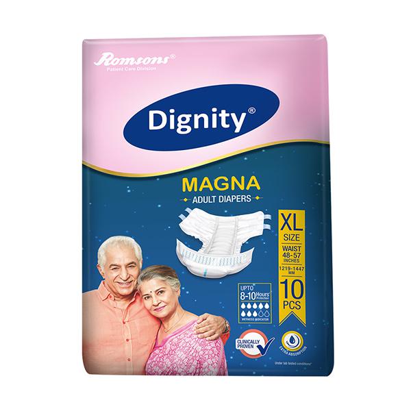 Romsons Dignity Magna Adult Diaper - Global Surgicals