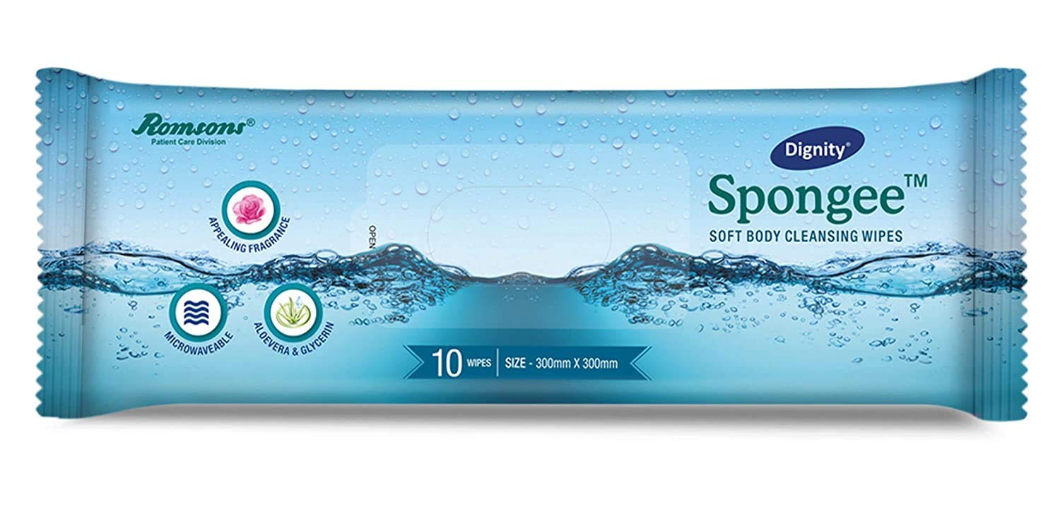 Romsons Dignity Spongee Body Wipe - Global Surgicals