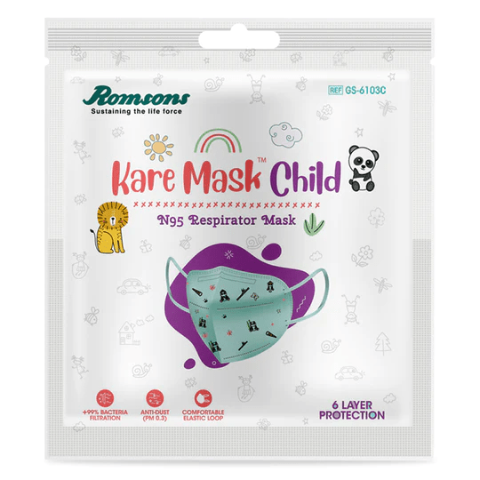 Romsons Kare N95 Respirator Face Mask - Global Surgicals