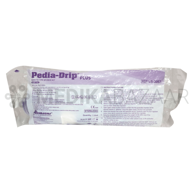 Romsons Pedia Drip Measured Volume Set - Global Surgicals