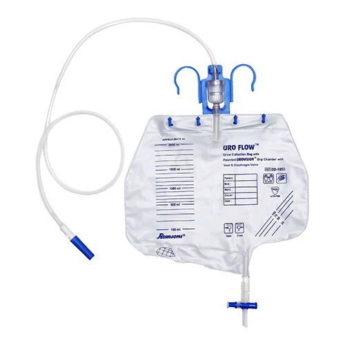 Romsons Uro Flow Urine Collection Bag - Global Surgicals