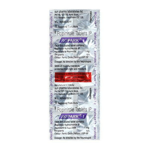 Ropark 1mg Tablet 10'S - Global Surgicals